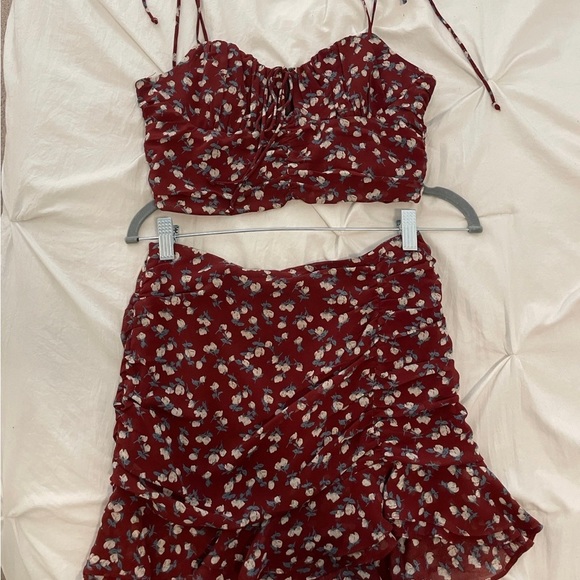 Cotton Candy Dresses & Skirts - Cotton Candy L.A. Two-Piece Floral Set - Small